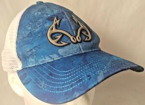 RealTree Fishing Adjustable Snapback Mesh Back Hat/Cap-NICE!